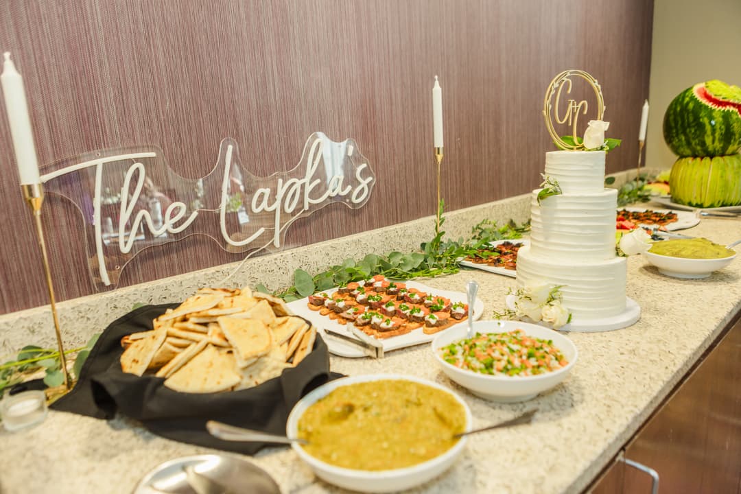 Cake & Buffet Table Styled by ASE