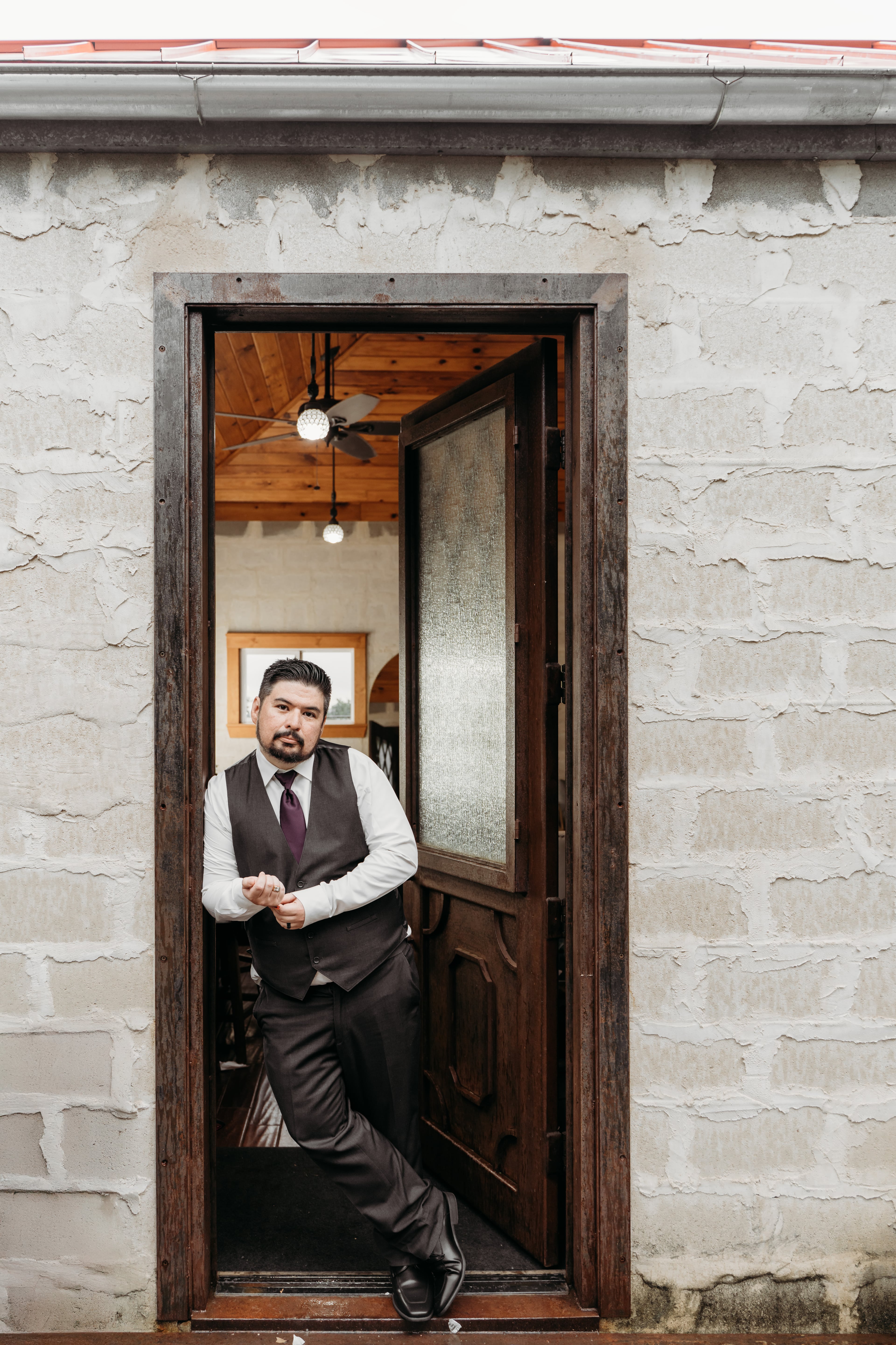 Our Smitten Groom Chris One of the sweetest grooms we've worked with!