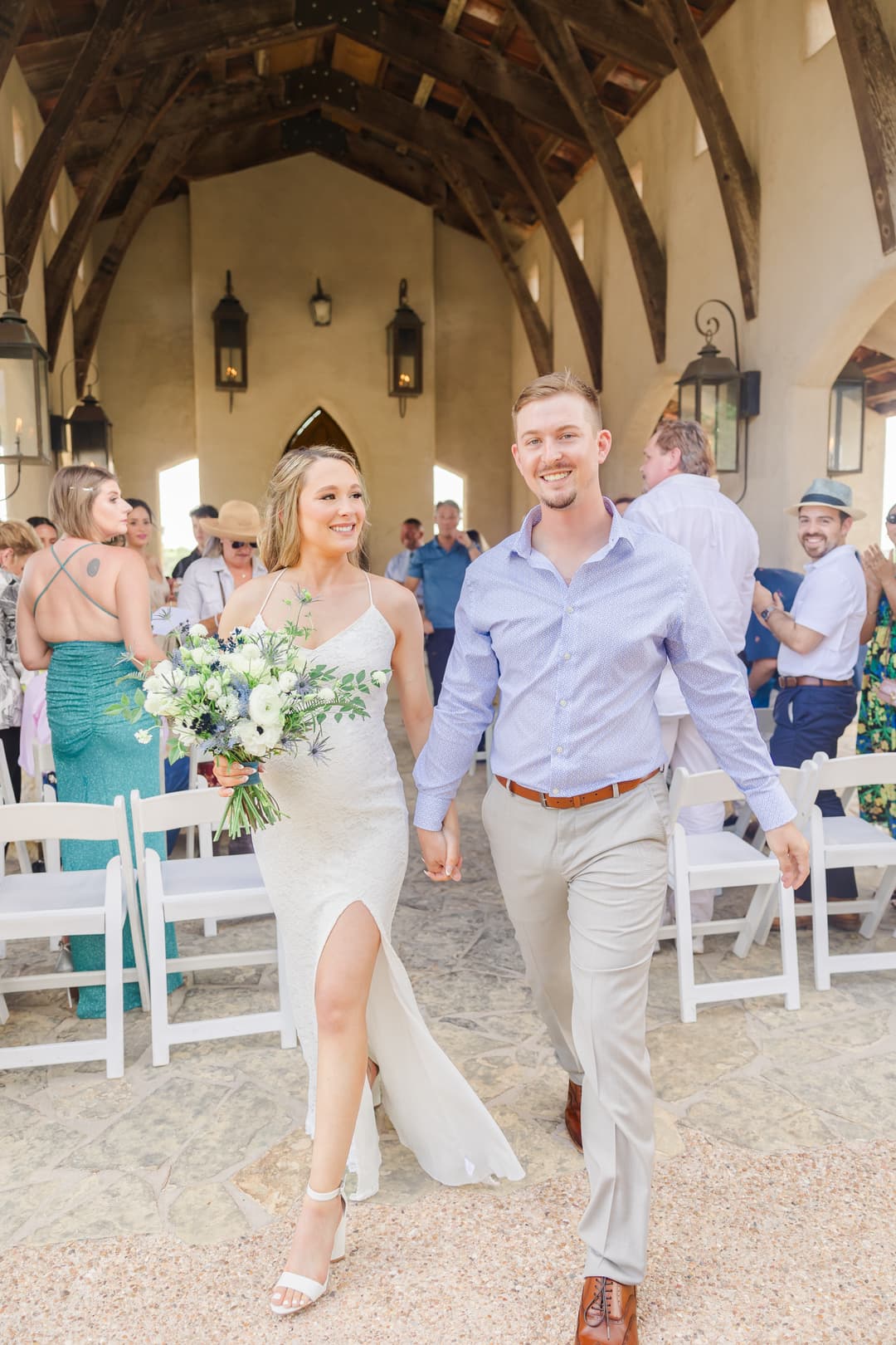Bride & Groom after ceremony