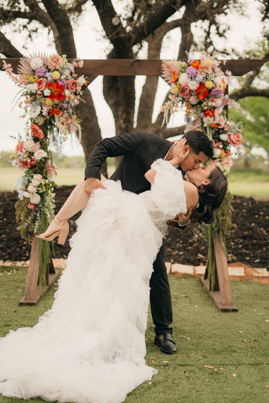 The Ranch Styled Shoot Outdoor Ceremony space