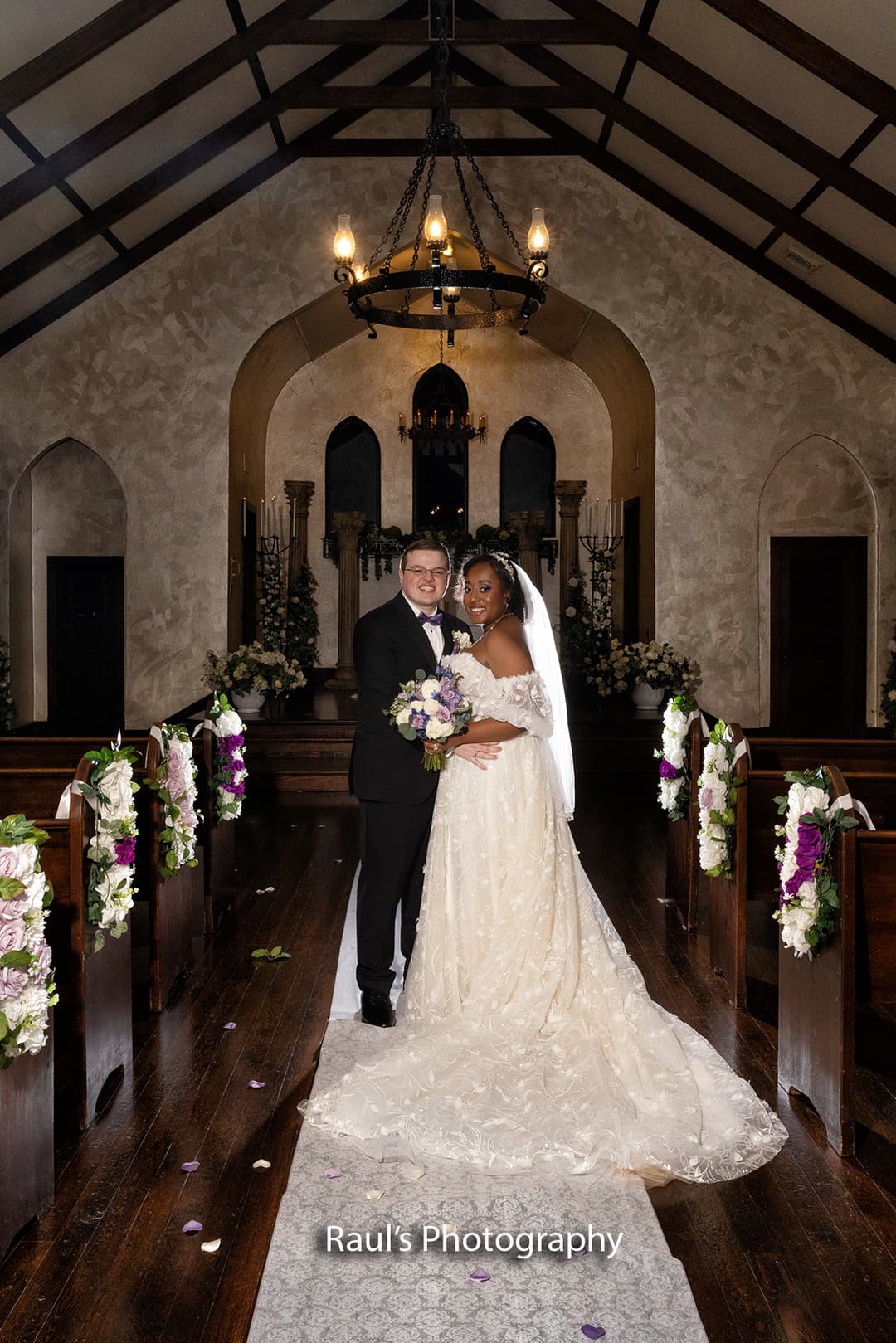 Bride & Groom Moody Ceremony Photos