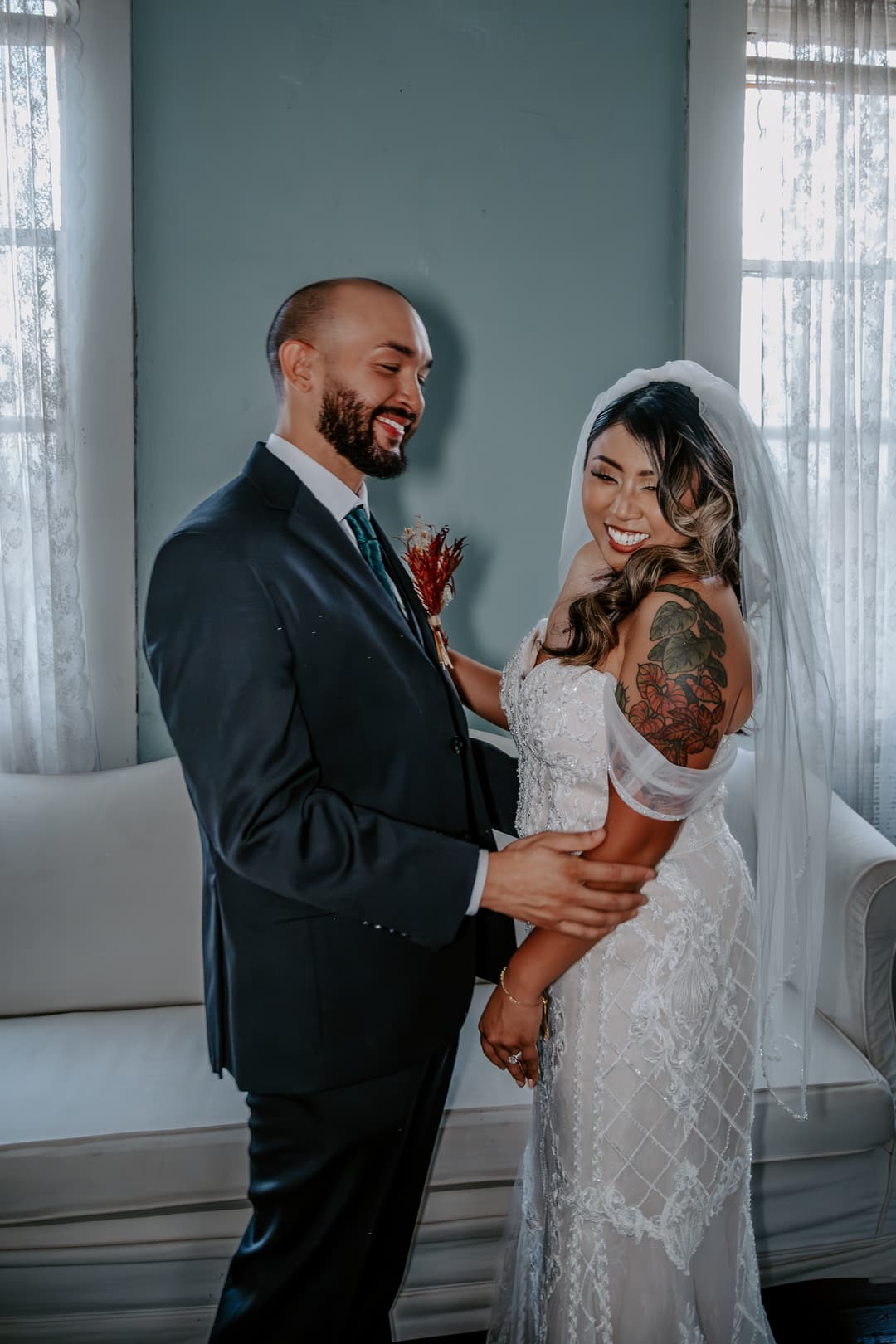 A Happy Bride & Groom