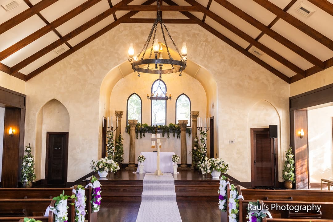 ASE Decorated Ceremony Chapel