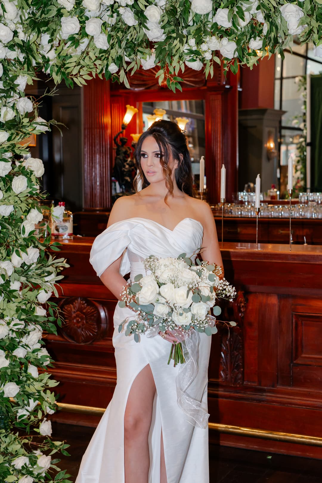 Devils River 60s Inspired Bridal Portrait