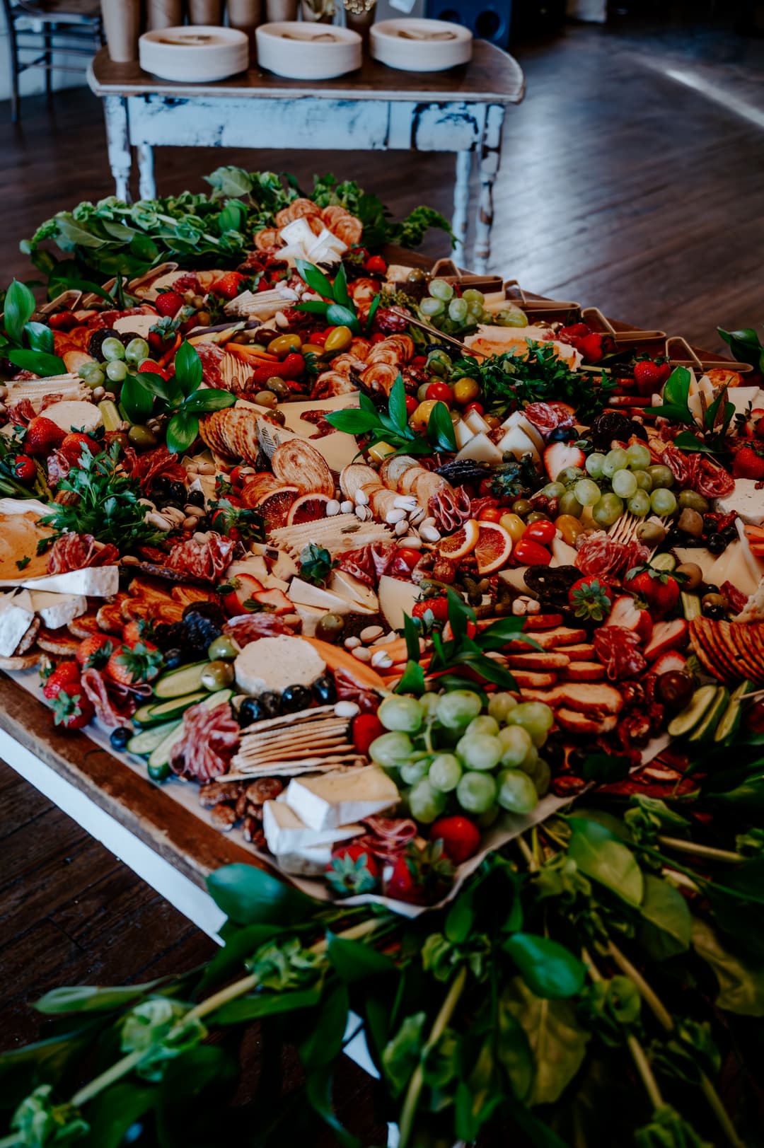 Honey Brie Charcuterie Board