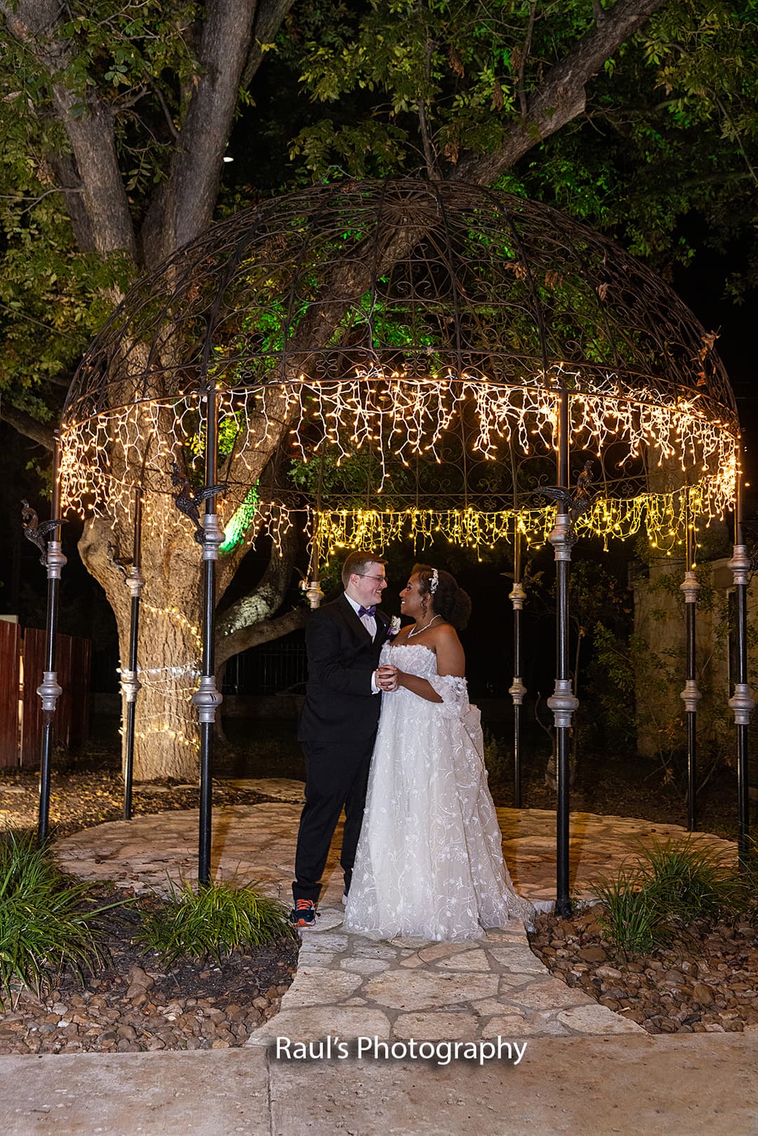 Bride & Groom Under The Stars