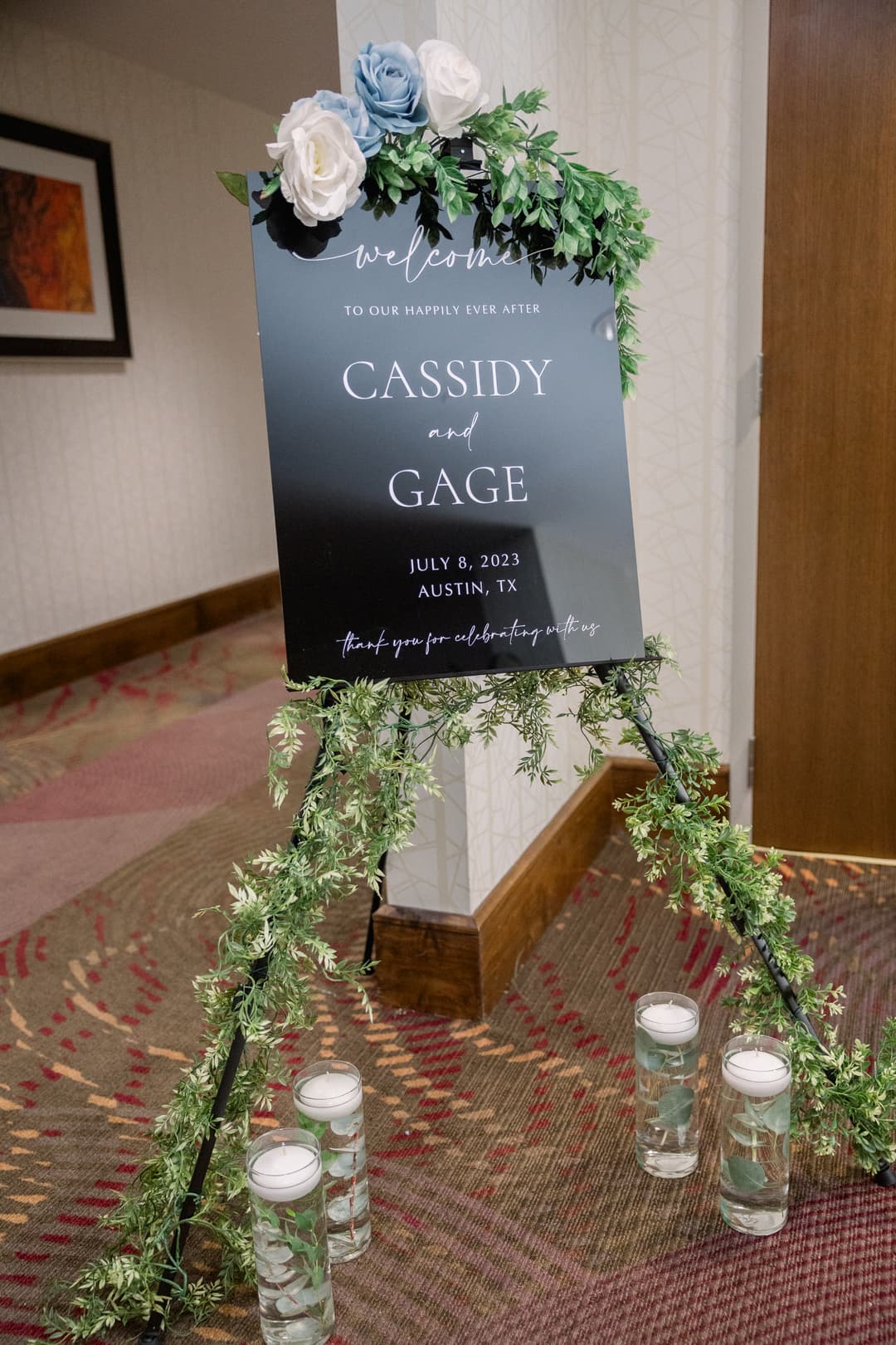 Styled by ASE Welcome Sign