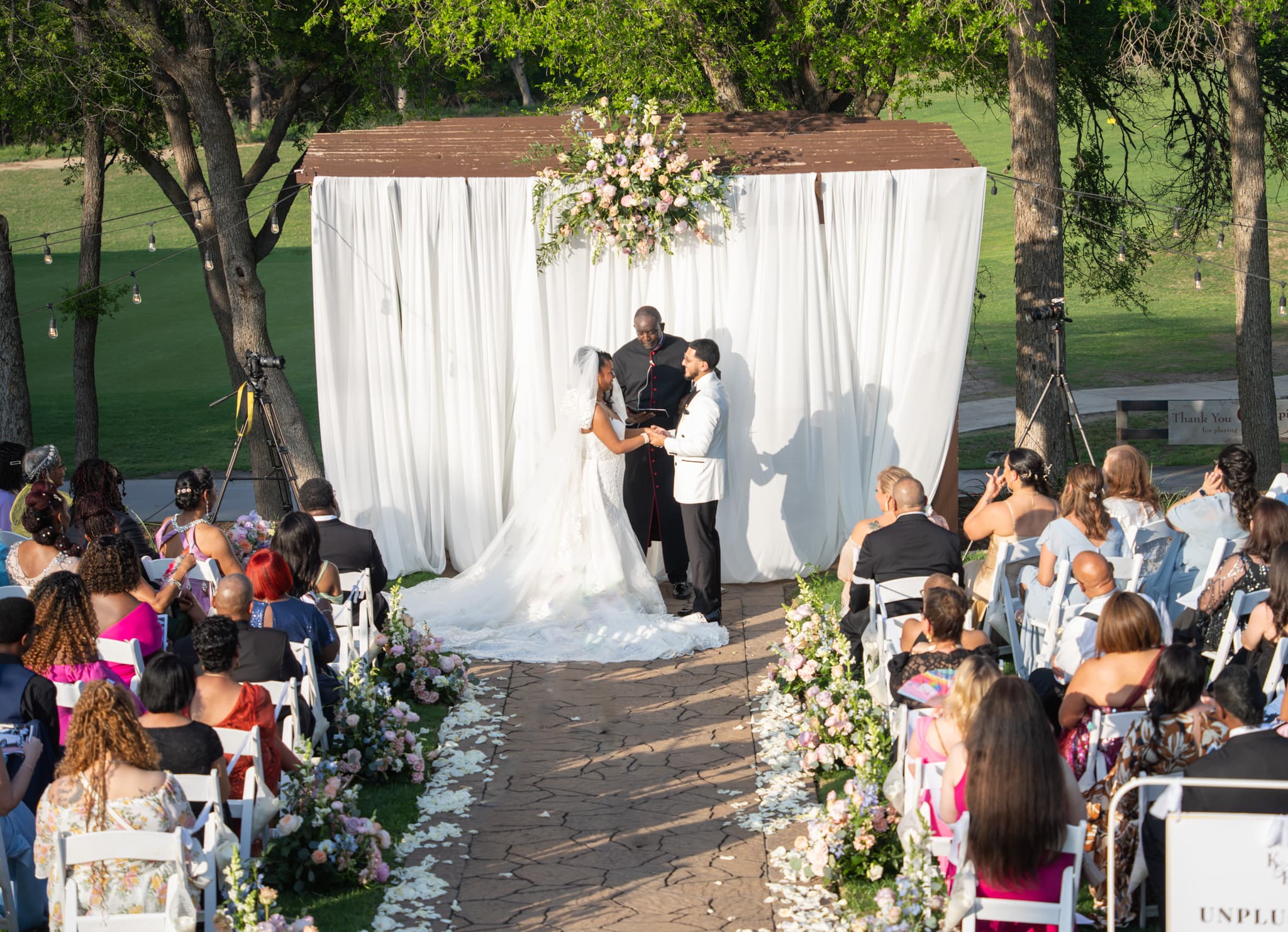 Khaila & Eddie at Olympia Hills Golf & Event Center Universal City, TX